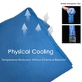 thumbnail image 2 of Advancent Chaleco de enfriamiento de verano Prevención de golpes de calor No se requiere refrigeración Chaleco de seguridad para el frío Escalada, 2 of 6