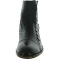 thumbnail image 3 of Journee Collection Womens Ulima Leather Zipper Cap Toe Boots, 3 of 3