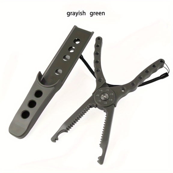 Panliya is beautiful Durable Fishing Pliers with Non-Slip Grip & Hook Removal Tool - High-Index PC Material, Catfish Gripper with Lanyard