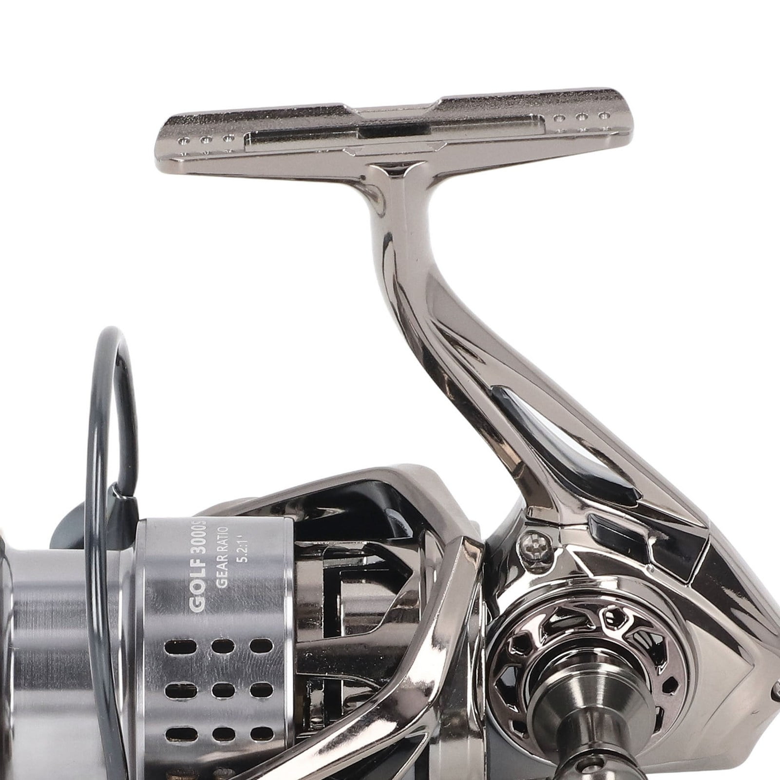 Moulinet De Pêche En Laiton 3000S - Ratio 5.2:1 - Modèle Longue Portée Pour Mer