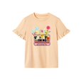 thumbnail image 1 of Camiseta de mujer de verano suave con cuello redondo para el trabajo, viajes, vacaciones, senderismo L, 1 of 7