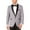 Light Grey, variant on Adam Baker Men's Tuxedo Jacket Slim Fit Shawl Collar Tuxedo Jackets for Men for Wedding, Business, Prom & Formal Wear - Tuxedo Separates