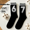 thumbnail image 3 of 67 Socks for Children – Funny Six Seven Meme Design Kids Socks, Soft Stretchy Crew Socks for Boys & Girls, Cute Everyday Wear & Gift Idea, 3 of 6