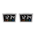thumbnail image 3 of Yuarrent LCD Digital Nap Timer Snooze Alarm Temperature  Clock Watch Display Type1, 3 of 6