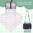 thumbnail image 4 of Premium Small Diaper Bag - Lightweight, Spacious & with Portable Changing Pad – Little Baby Bag Perfect for Day Trips – Quick-Access Wipes Pocket & Dedicated Parents’ Organizer Swan, 4 of 4