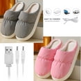 thumbnail image 1 of USB Heating Shoes, Electric Heated Slipper Prevent Slipping Foot Warming with Easy Cleansing,   Home Wear, 1 of 7