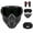 Black, variant on Detachable Full Face Goggle Mask, 2-in-1 Grass Cutting Goggles, Anti Fog Lens for Lawn Mowing, Riding, Yard Work
