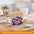 thumbnail image 5 of Butterflies Painting Napkin Holder for Table Clear Napkin Stand Paper Holder Acrylic Organizer Dispenser Napkins for Dinner Kitchen Restaurant Room, 5 of 8