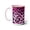 Pink, variant on Pink leporad Two-Tone Coffee Mugs, 15oz