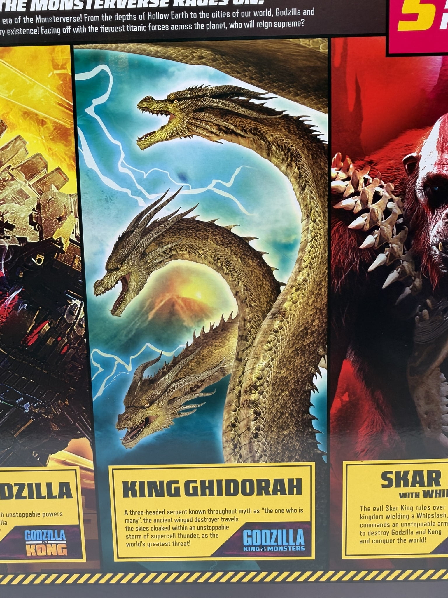 Godzilla King of the Monsters Monsterverse Titans vs. Titans Battle Pack Action Figure Set