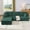 Green, variant on Puremind 106" L-Shaped Sectional Sofa with Left Facing Chaise, Corduroy Comfy Cloud Couch, Sectional Couch with Deep Seat for Living Room/Apartment, Black