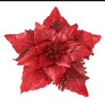 thumbnail image 1 of 5PCS Big sharp corner Christmas plus flower surround plastic three-dimensional artificial flower Decoration Ornaments, 1 of 24