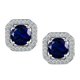 thumbnail image 2 of Pendientes con diamantes de imitación, elegantes y únicos, pendientes para mujeres y niñas para oscuro Yuyangstore Aretes, 2 of 8