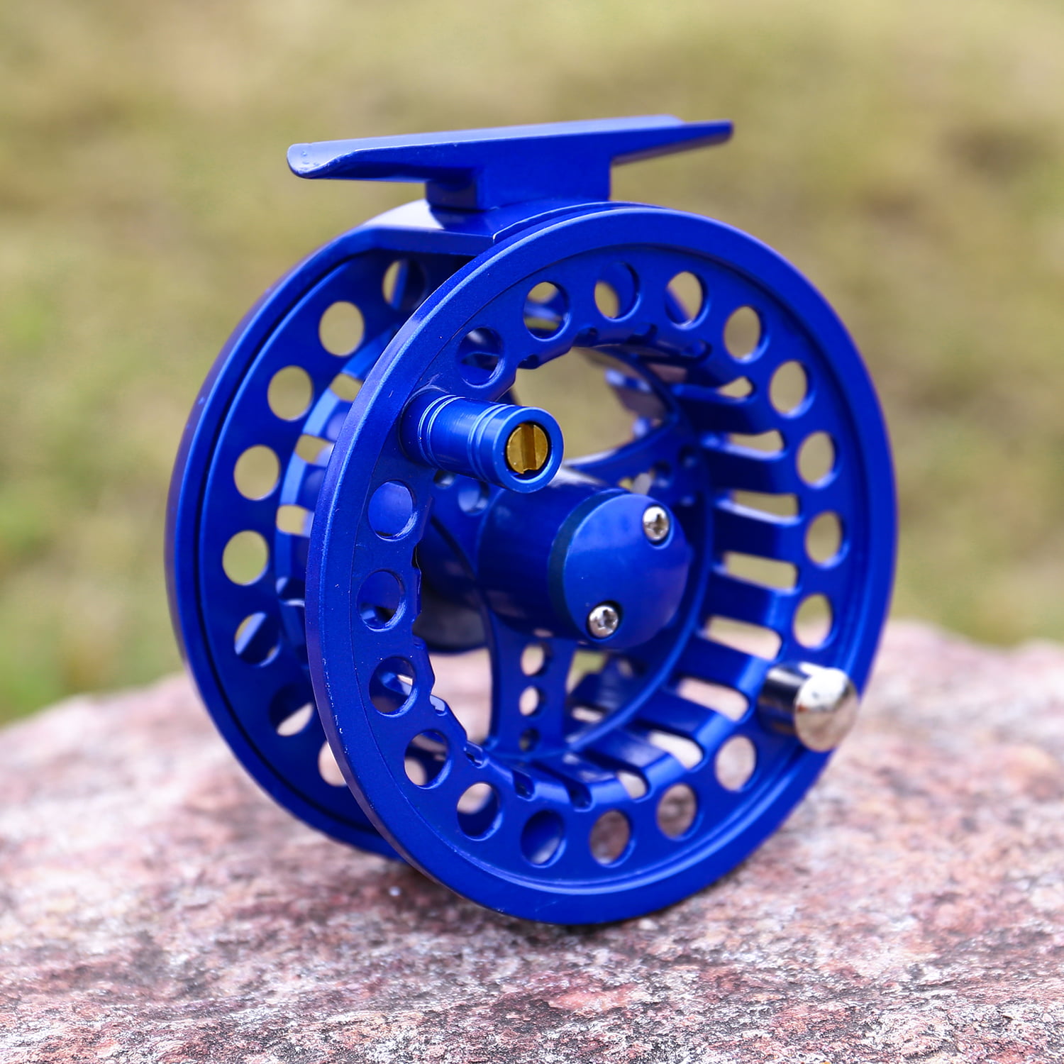 Sougayilang Fly Fishing Reel Large Arbor Right Left-Handed 2+1 BB with CNC-Machined Aluminum Alloy Body and Spool in Fly Reel Sizes 5/6