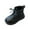Black, variant on Ccpelsie Toddler Girls Boots Ankle Boots Little Kids Big Kid Outdoor Shoes Party Birthday Dress Up(Brick Red,10.5)