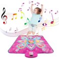 thumbnail image 2 of Tapete de baile para niños de 3 a 12 años - Tapete de baile para niños con temática de princesa, para niñas, 2 of 5
