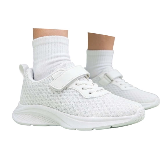 JAJAHO Kids Mesh Sneakers Boys Girls Unisex Lightweight Breathable Running Shoes Non- Soft Sole Casual Athletic Footwear For Kids 3-12 Years Stylish Shoes
