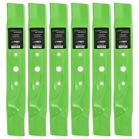LawnRAZOR High Lift Blade for John Deere 48 inch L120 L130 6 Pack 810 CBL2229D Walmart