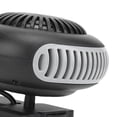 thumbnail image 4 of YAHHU Cordless Space Heater 170W 2 Gears Fast Heating Defogging Defrosting Battery Powered Portable Heater Fan for Home Office Car Construction Site, 5.5 inches / 14 cm, Lightweight Black Design, 4 of 9