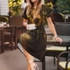 thumbnail image 3 of Easygdp Rustic Sunflower Bouquet para Vestido Transpirable de Mujer, Vestido Suelto de Manga Corta con Pliegues y Bolsillos para el Verano, 3 of 6