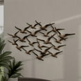 thumbnail image 2 of Urban Designs Flying Flocking Birds 45" Wide Metal Wall Art, 2 of 5
