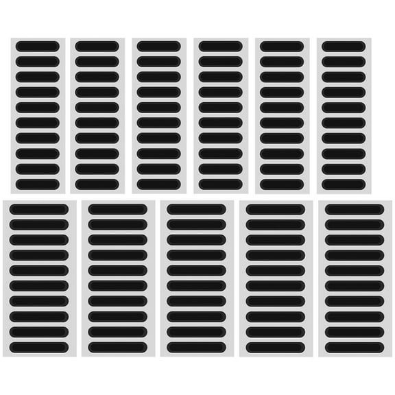COMPUKAS Phone Speaker Cover 60Pcs Black Mesh for General Users Protection
