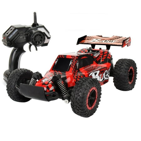 Remote Control Car-Fitbest Remote Control Car 2.4GHz 1:16 Buggy Radio Controlled Electric Off Road Racing Truck with Brushed Motor, 15 km/h, (Best Off Road Buggy)