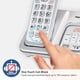thumbnail image 3 of Teléfono inalámbrico Panasonic KX-TGD633W con contestador automático, 3 of 7