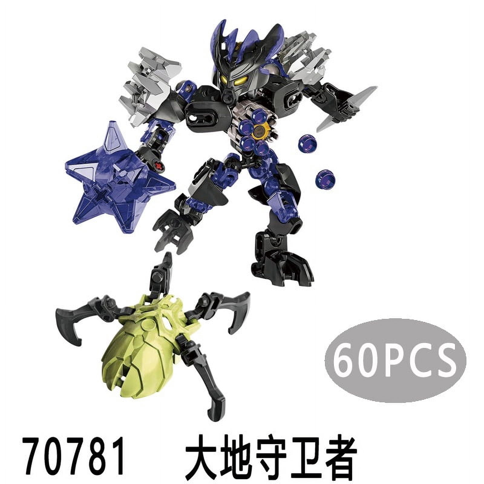 Bionicle Series Golden Mask Master Skull Warrior Building Blocks