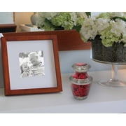 Crimson Rose Urns for Cremation Ashes Large Urn XL or Small Keepsake Urns for Adult Cremation Ashes & Urns for Human Ashes for Home or Burial Cremation Urns