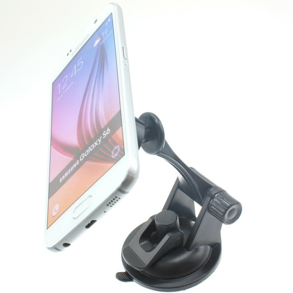 Magnetic Car Mount for T-Mobile REVVL 6 PRO 5G Phone - Holder Dash Windshield Rotating Strong Grip G8J Compatible With REVVL 6 PRO 5G