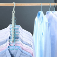 thumbnail image 4 of Bxaolu Space Saving Hangers 9-Hole Heavy Duty for Closet Organizers and Storage 3Pack, 360° Swivel Hook, Cascading Design for Wardrobe, Apartment, RV Storage, Home Essentials, 4 of 7