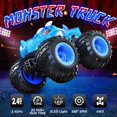 thumbnail image 2 of Auto AUUGUU Monster Trucks con control remoto con spray ligero, 2 of 6