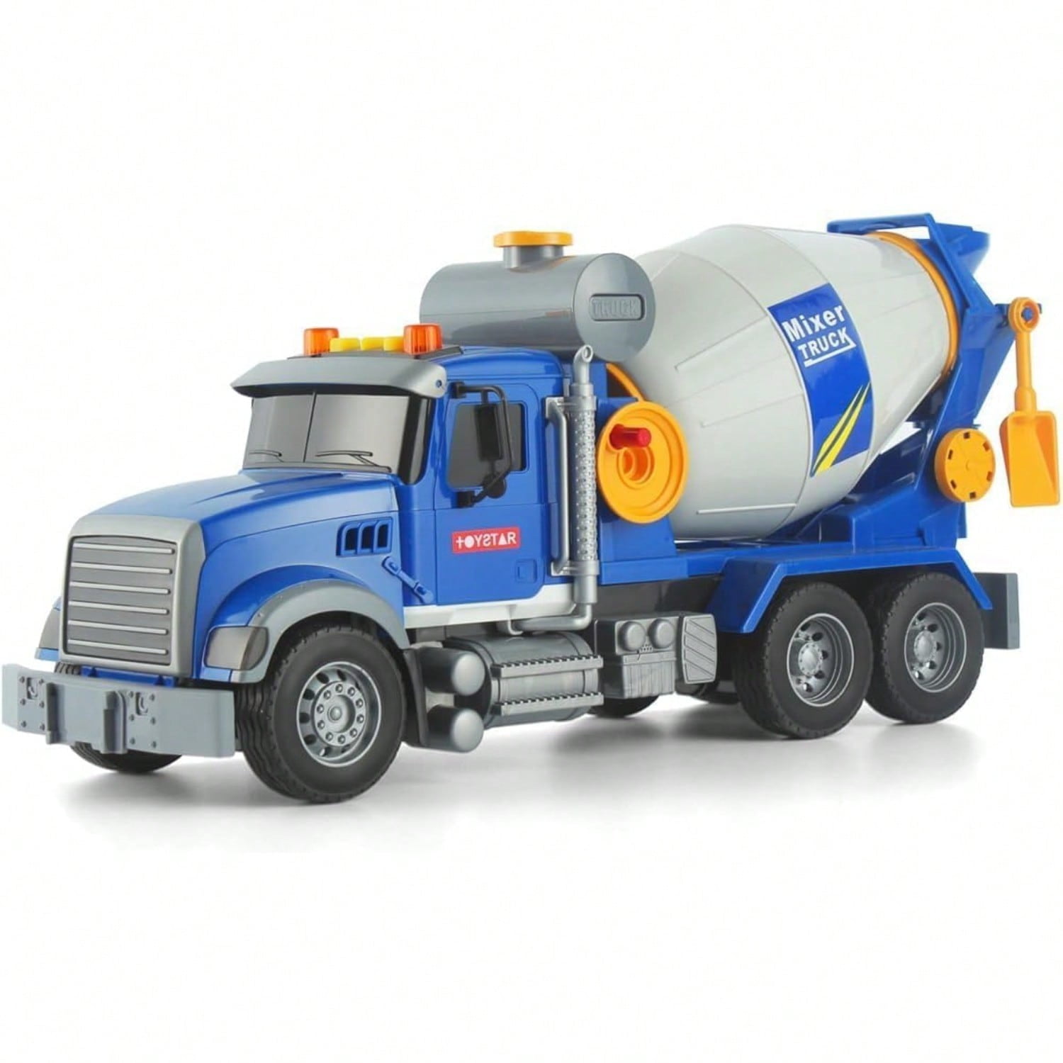 Large Crane Truck Toy for 3+ Years Old Boys Girls, Kids Construction Toys with Sound and Light Friction Powered Transport Truck Crane Vehicle Toy for Toddler Christmas Birthday Gifts