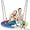 Multicolor, variant on SUPER DEAL 48 Inch Large Blue Saucer Tree Swing Set for Kids Adults 700lb Weight Capacity Waterproof Flying Swing Seat with Adjustable Hanging Ropes for Outdoor Playground, Backyard