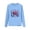 Light Blue, variant on Lorytime Kids Girls Long Sleeve Hooded Sweatshirt Valentine Cute Crewneck Pullover Letters Tops Casual Outerwear