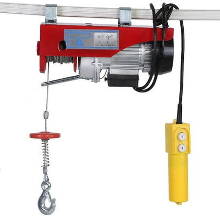 - Yosoo 100/200kg Electric Cable Hoist Lifting Wire Hanging Crane US Plug 110V, Electric Cable Hoist, Electric Crane
