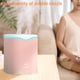 thumbnail image 4 of Humidificadores para dormitorio, humidificador de vapor frío de 2 l para dormitorio, humidificador de escritorio portátil USB, 4 of 6