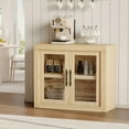 thumbnail image 4 of Danolapsi Sideboard Buffet Cabinet with Storage, Mid Century Modern Accent Cabinet with 4 Doors,  Kitchen Buffet Table for Dining Room, Living Room, TV Stand for 50-80 Inch TV, 4 of 9
