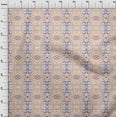 thumbnail image 4 of oneOone Viscose Chiffon Orange Fabric Tribal Sewing Material Print Fabric By The Yard 42 Inch Wide, 4 of 6