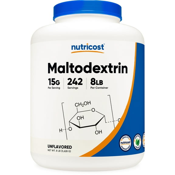 Nutricost Maltodextrin Powder 8LBS - Non-GMO Supplement