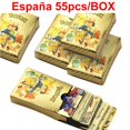 thumbnail image 1 of 27-54 unids/set de cartas Pokemon de Metal dorado Vmax GX Energy Card Charizard Pikachu Rare Collection Battle Trainer Card Kid Toy Gift Fivean unisex, 1 of 2
