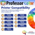 thumbnail image 2 of Professor Color Re-Coded OEM Toner Cartridge Replacement for Xerox WorkCentre 7525 7530 7535 7545 7556 7830 7835 7845 7855 7970 | 006R01514 - Yellow Standard Yield Toner Cartridge (15,000 Pages), 2 of 7