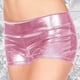 thumbnail image 1 of MKLEKYY Pantalones Cortos de Mezclilla para Mujer, Pantalones Cortos Metálicos para Baile, Pantalones Cortos de Imitación Ligeros para Mujer, Ropa Interior Corta, 1 of 3