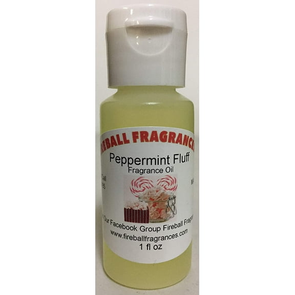 Peppermint Fluff Oil by Fireball Fragrances - 1 Oz Bottle
