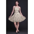 thumbnail image 3 of Bimba Robe d'Été Sans Manches Mini Fluide pour Femmes, Robe Soleil à Imprimé Floral – Très Petit, 3 of 5