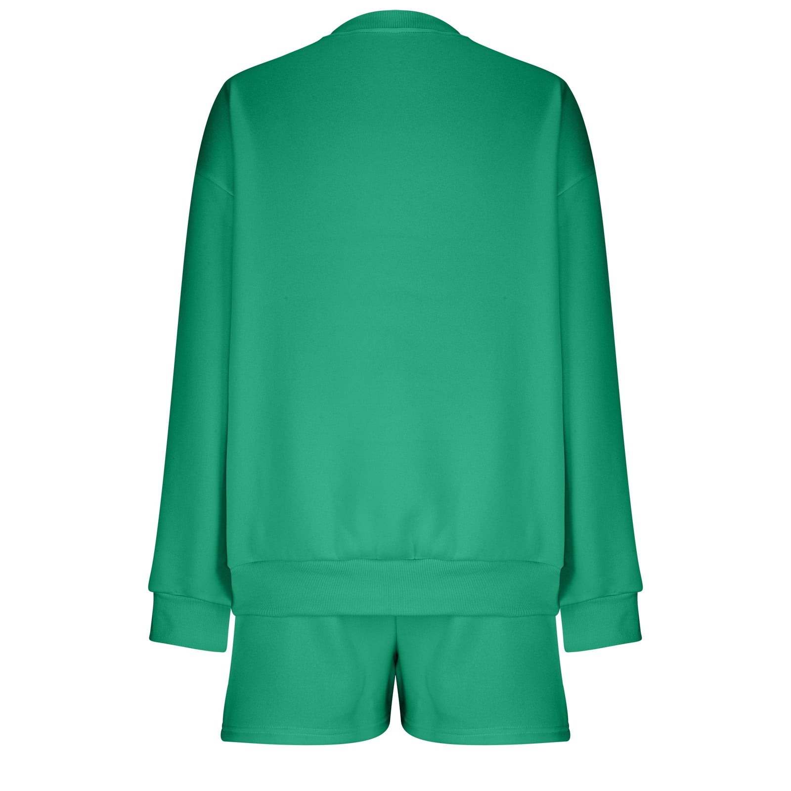 LLYwey Oversized Sweatshirt and Shorts Set Women 2 Piece Outfits