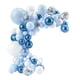 thumbnail image 4 of 115 piezas de guirnalda de globo blanco azul, globos de confeti metálicos, arco de globo de estructura para fiesta de cumpleaños, boda, baby shower, decoración de graduación, 4 of 4