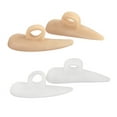 thumbnail image 5 of Hammer Toe Cushions (4 Pairs) Corrector Cushion for Women, Men - Bunion Foot Relief - Feet Alignment for Curled Claw Crooked and Mallet Toes - Right and Left Gel Guard - Overlap Spreader, 5 of 6