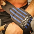 thumbnail image 5 of WOD Nation Weight Lifting Wrist Wraps - Enhanced Wrist Support for Strength Training - Heavy-Duty Hook & Loop Lifting Straps - Versatile Gym Wraps for Powerlifting - 24 in, Black/Dark Blue, 5 of 7